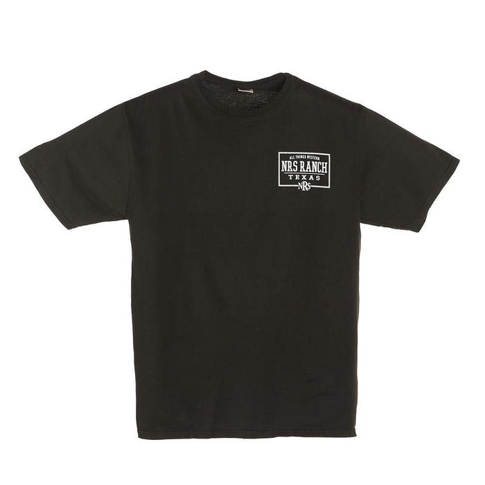 NRS Ranch All Things Western Black Back Logo Tee Shirt