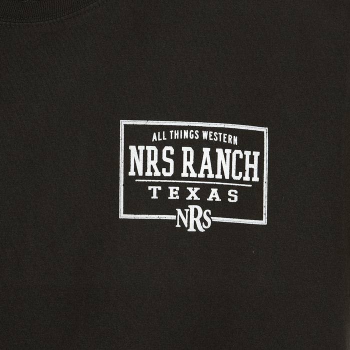 NRS Ranch All Things Western Black Back Logo Tee Shirt