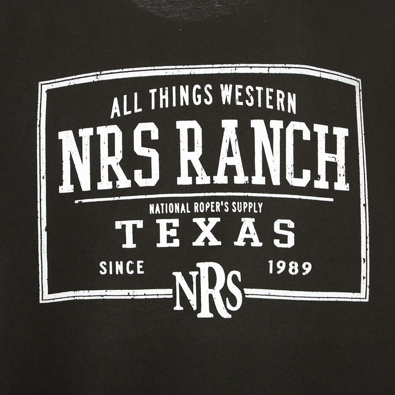 NRS Ranch All Things Western Black Back Logo Tee Shirt