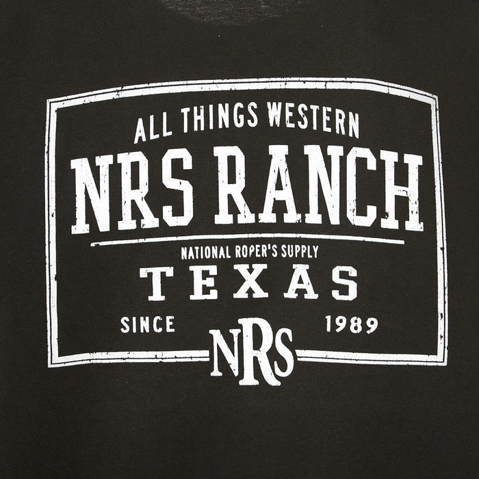 NRS Ranch All Things Western Black Back Logo Tee Shirt