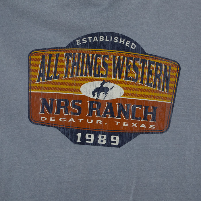 NRS All Things Western Steel Grey Tee Shirt
