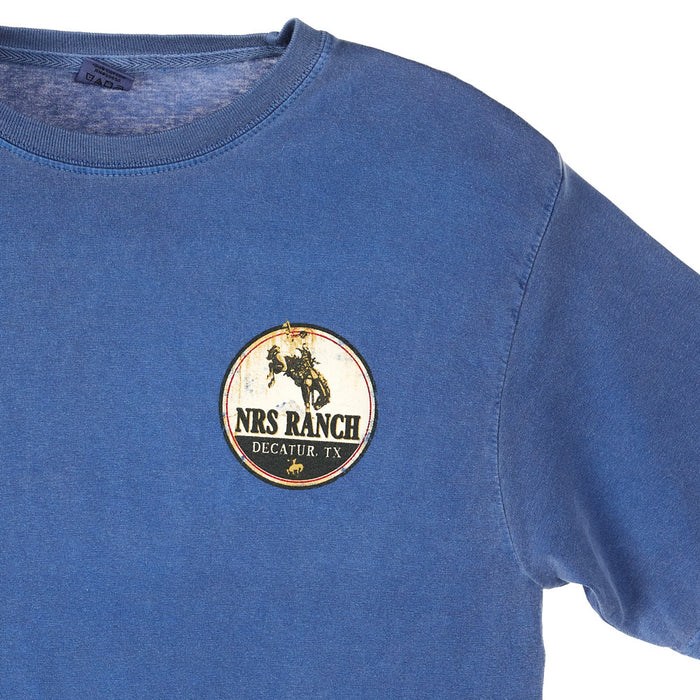 NRS Bucking Horse Pacific Blue Tee Shirt