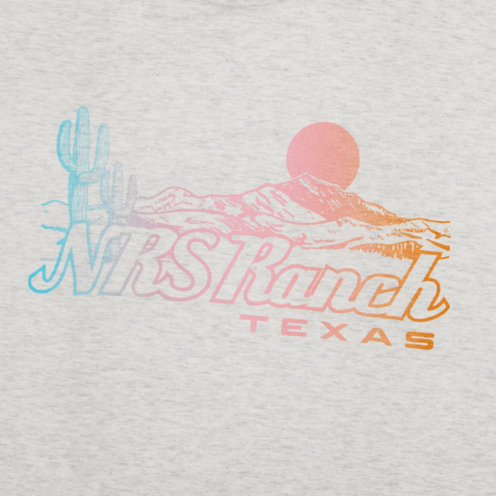 NRS Oatmeal Cactus Desert Scene Tee Shirt