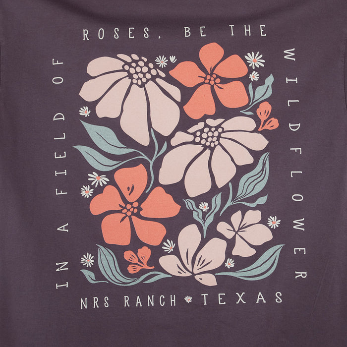 NRS Amethyst In A Field Of Roses Tee Shirt