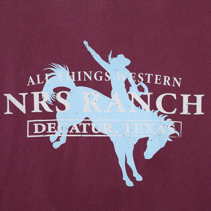 NRS Maroon All Things Western Tee Shirt