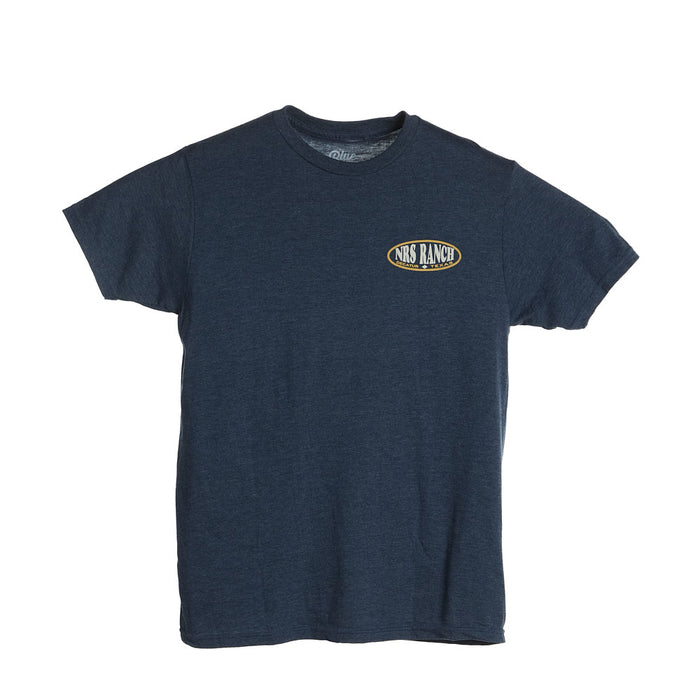 NRS Navy Oval Logo Tee Shirt