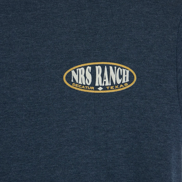 NRS Navy Oval Logo Tee Shirt