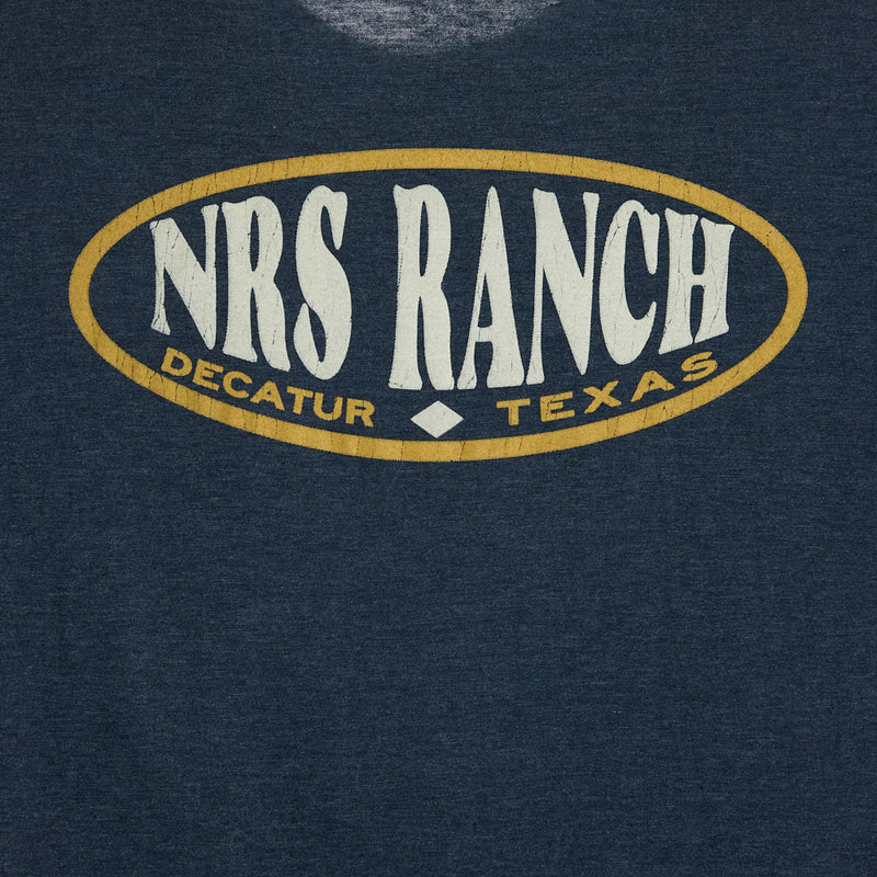 NRS Navy Oval Logo Tee Shirt