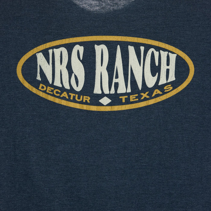 NRS Navy Oval Logo Tee Shirt