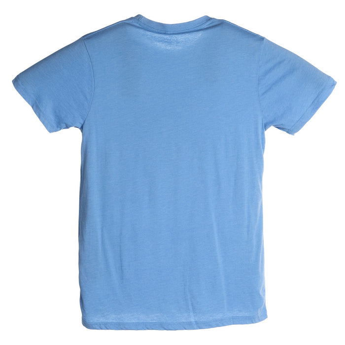 NRS Light Blue Bucking Horse Texas Logo Tee Shirt