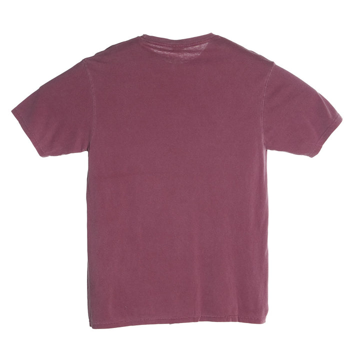 NRS Maroon Bucking Horse Texas Logo Tee Shirt