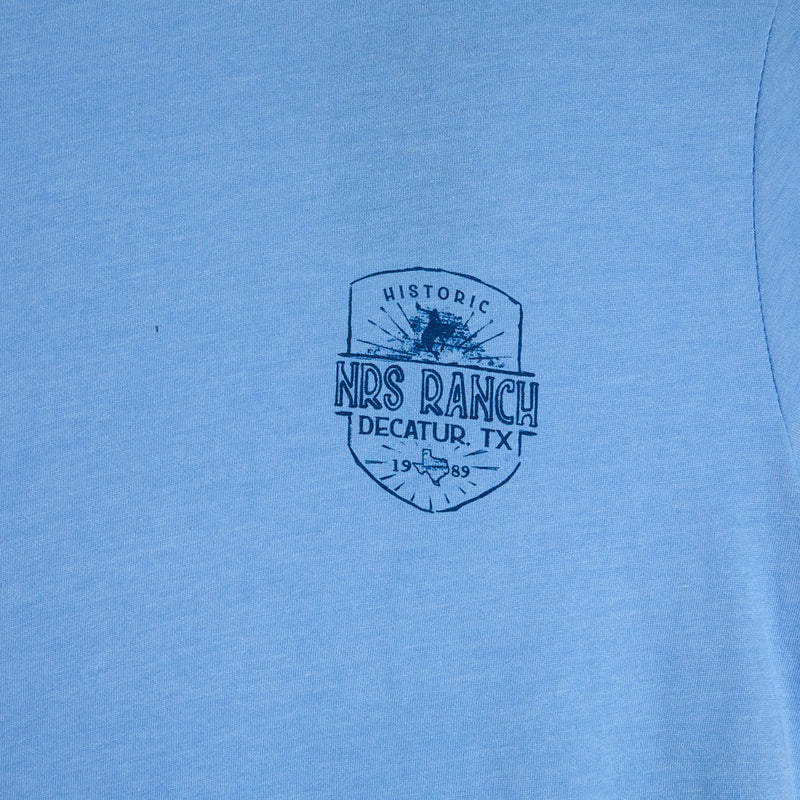 NRS Light Blue Historic Logo Tee Shirt