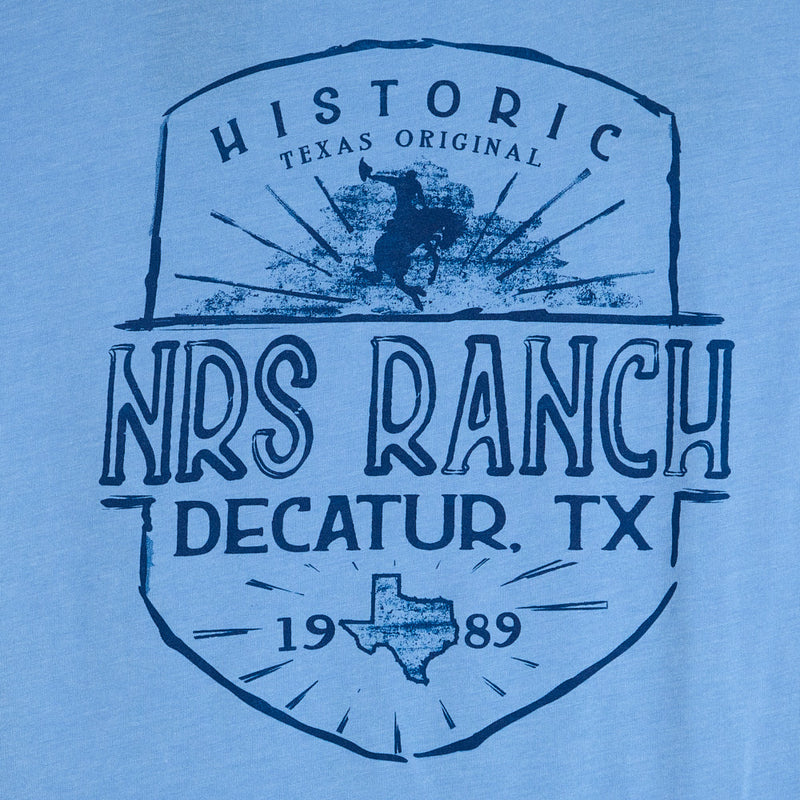 NRS Light Blue Historic Logo Tee Shirt