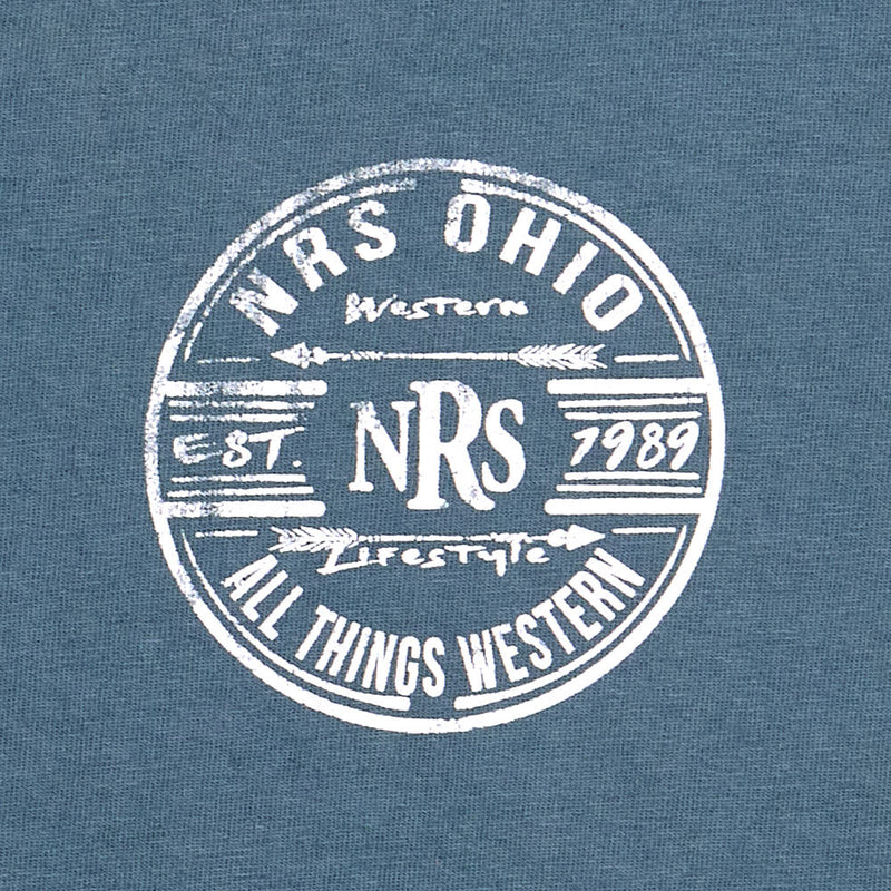 NRS Ohio Western Lifestyle Teal Tee Shirt