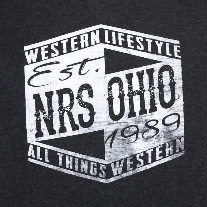 NRS Ohio Western Lifestyle Black Tee Shirt