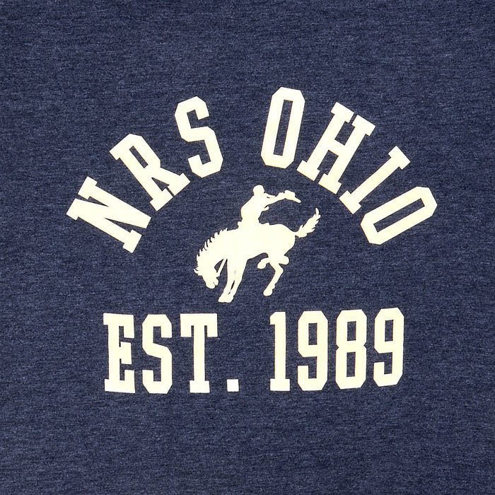 NRS Ohio Bucking Horse Navy Tee Shirt