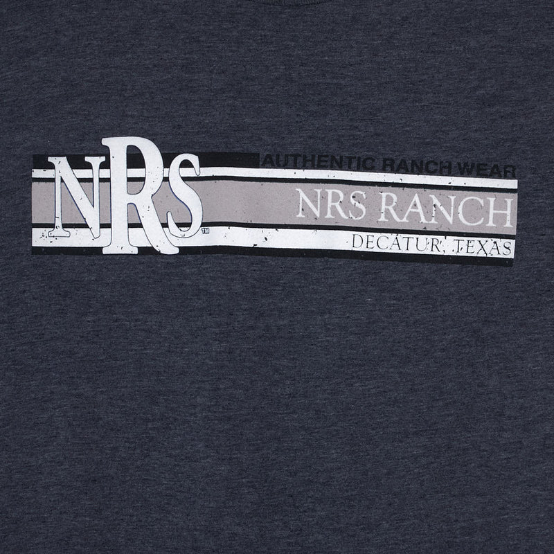 NRS Ranch Navy Logo Tee Shirt