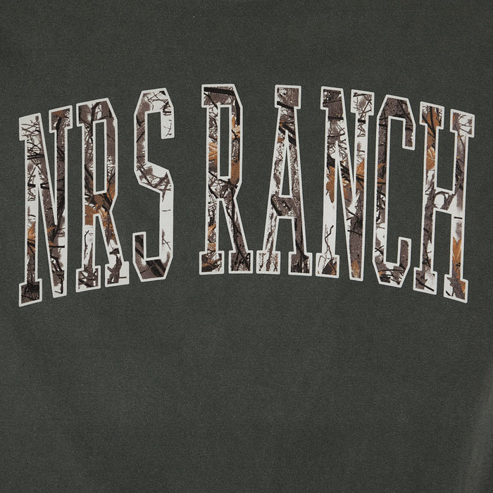NRS Ranch Olive Camo Logo Tee Shirt