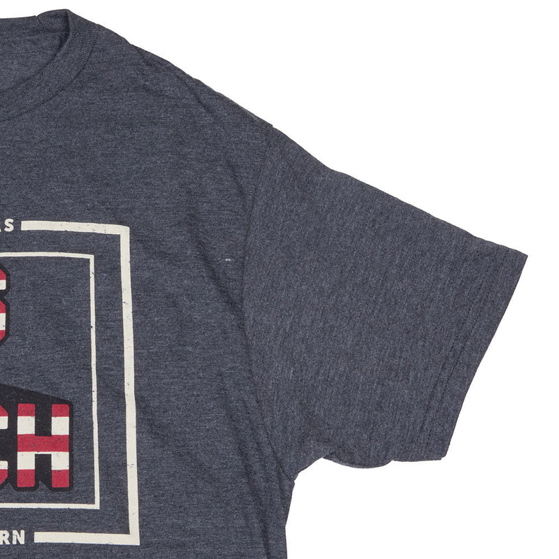 NRS Ranch Black with Flag Logo Tee Shirt