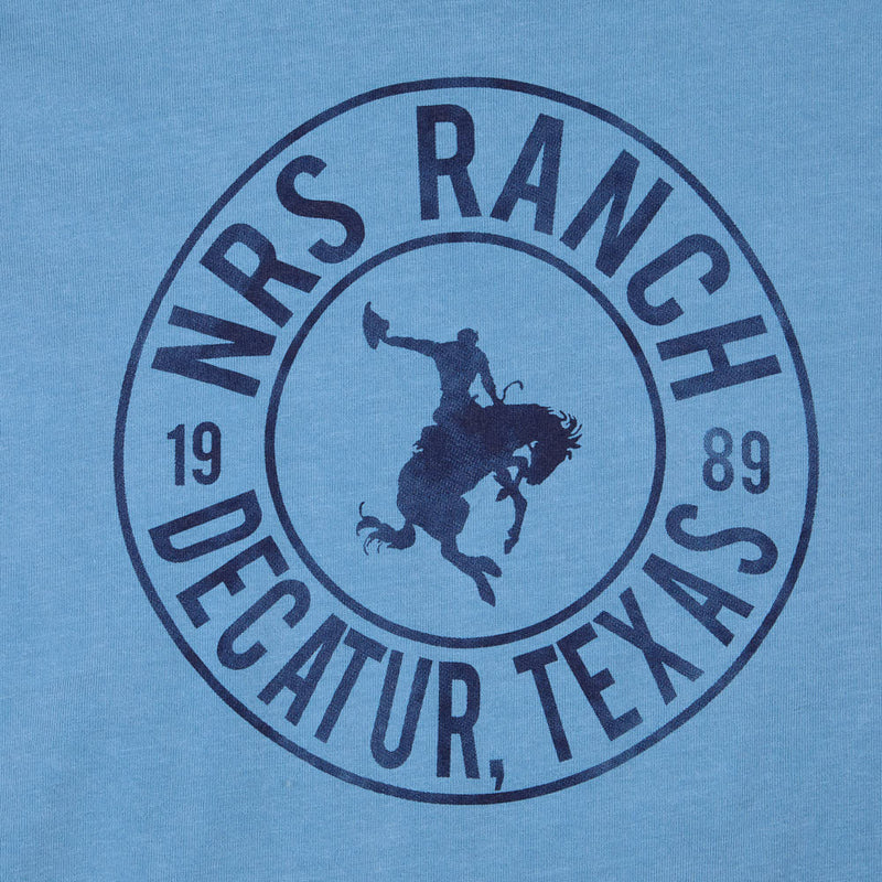 NRS Youth Denim Round Logo Tee Shirt
