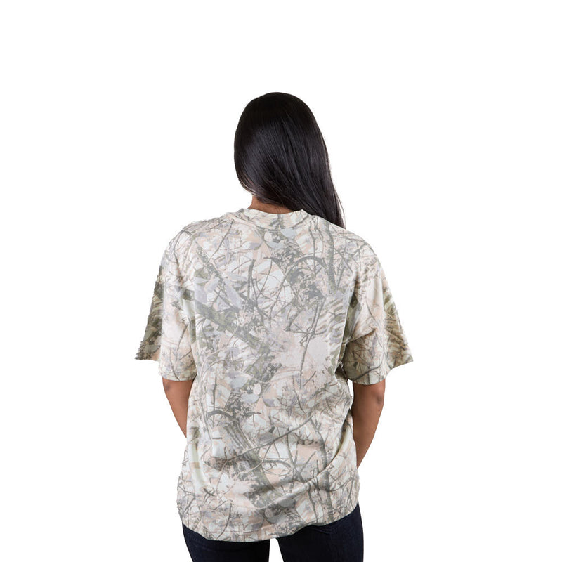 NRS Camo Pink Lettering Logo Tee Shirt
