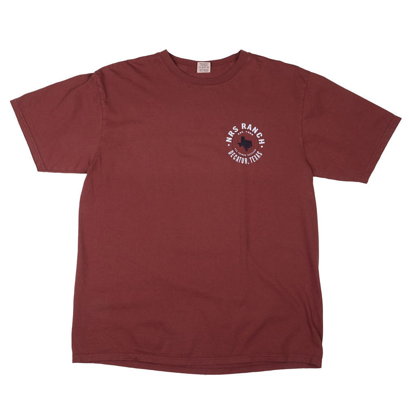NRS Enjoy The Ride Logo Redwood Tee Shirt