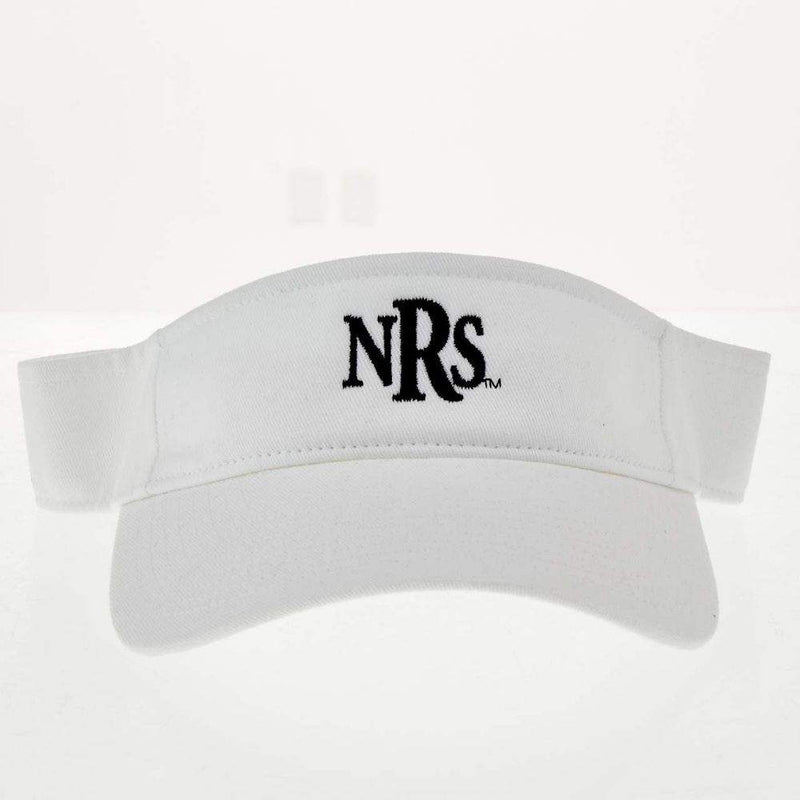 NRS White Logo Visor