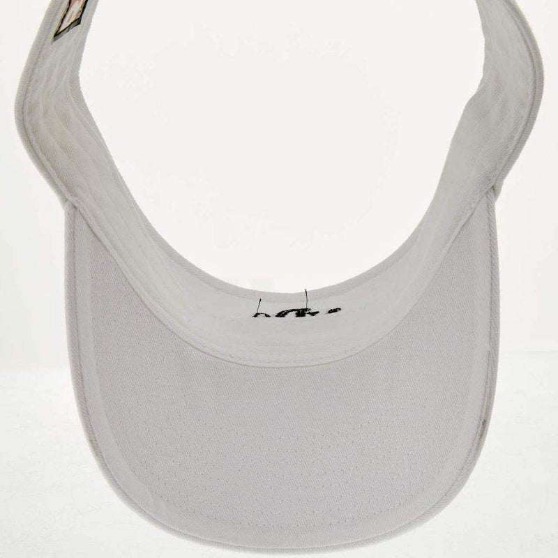 NRS White Logo Visor