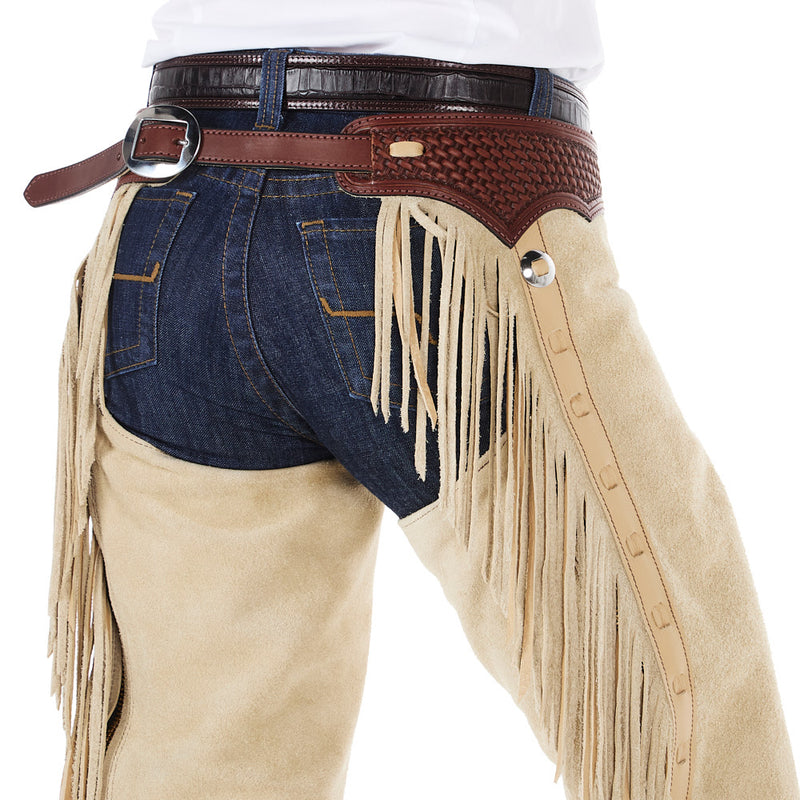 NRS Parchment Roughout Versatility Show Chaps