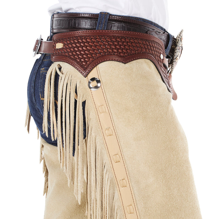 NRS Parchment Roughout Versatility Show Chaps