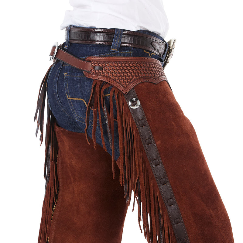 NRS Rust Roughout Versatility Show Chaps
