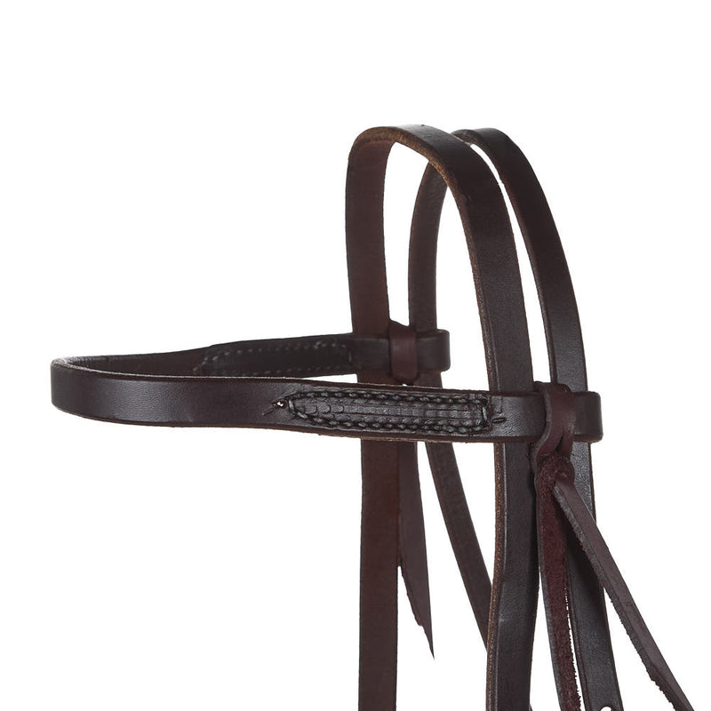 NRS Oiled Browband Headstall with Buckles