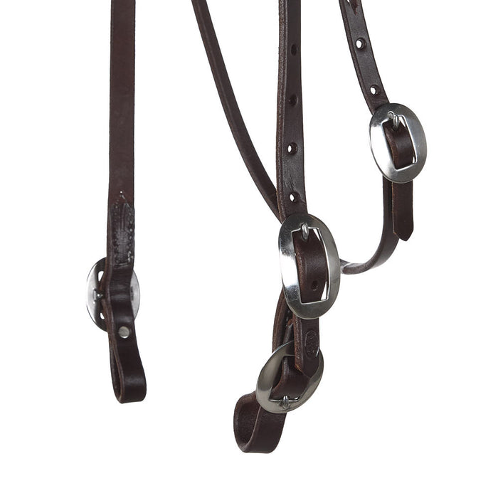 NRS Oiled Browband Headstall with Buckles