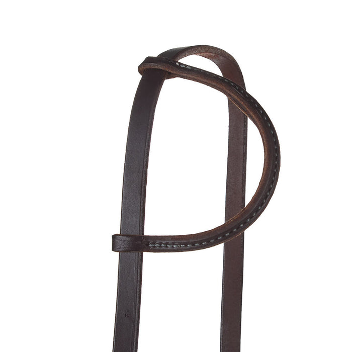 NRS Oiled Single Ear Headstall with Buckles