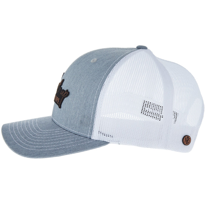 NRS Grey and White Shut Up and Rope Cap