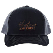 NRS Black Shut UP and Rope Cap