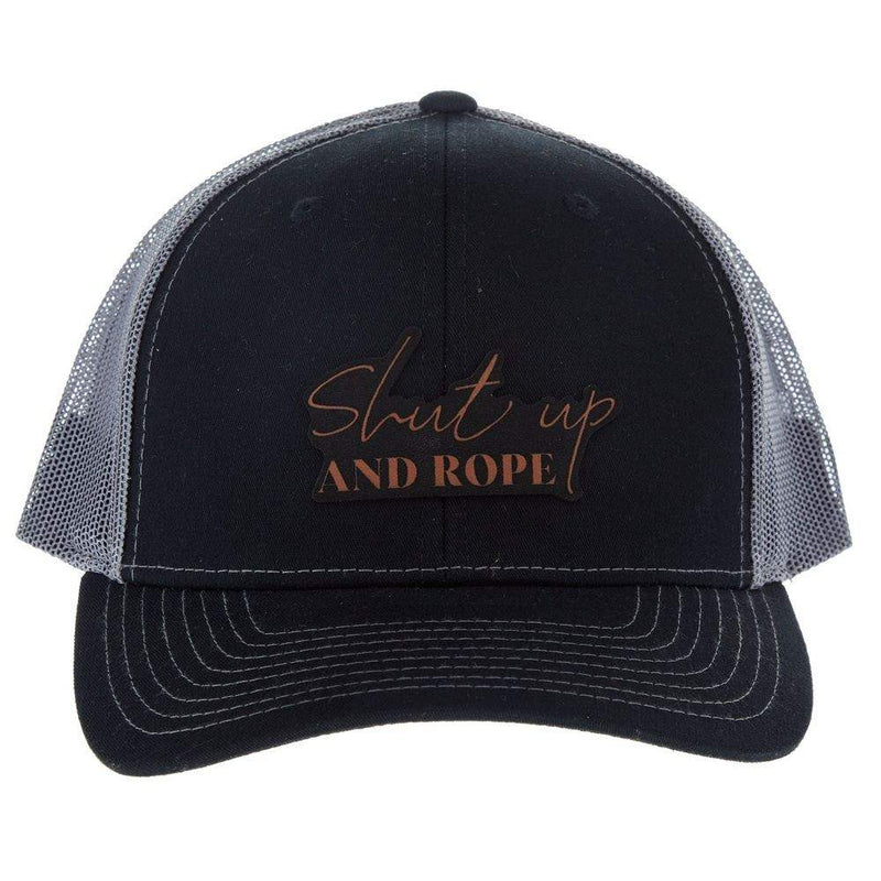 NRS Black Shut UP and Rope Cap