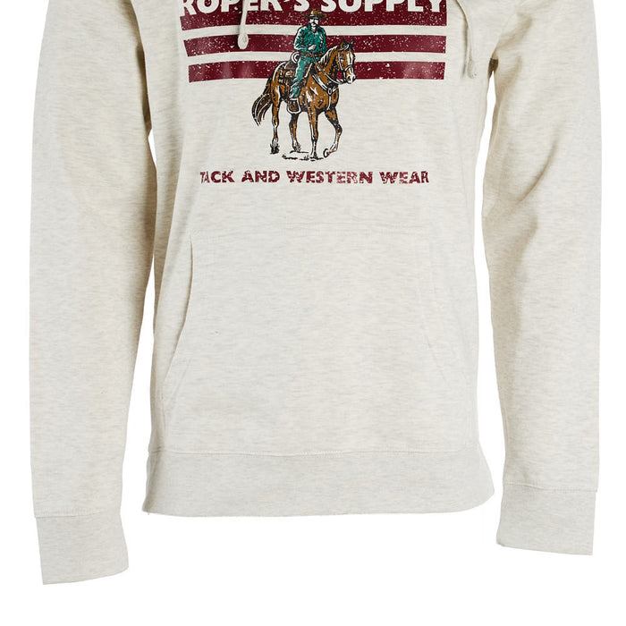 Brandcowboy National Ropers Supply Horse Rider Oatmeal Hoodie