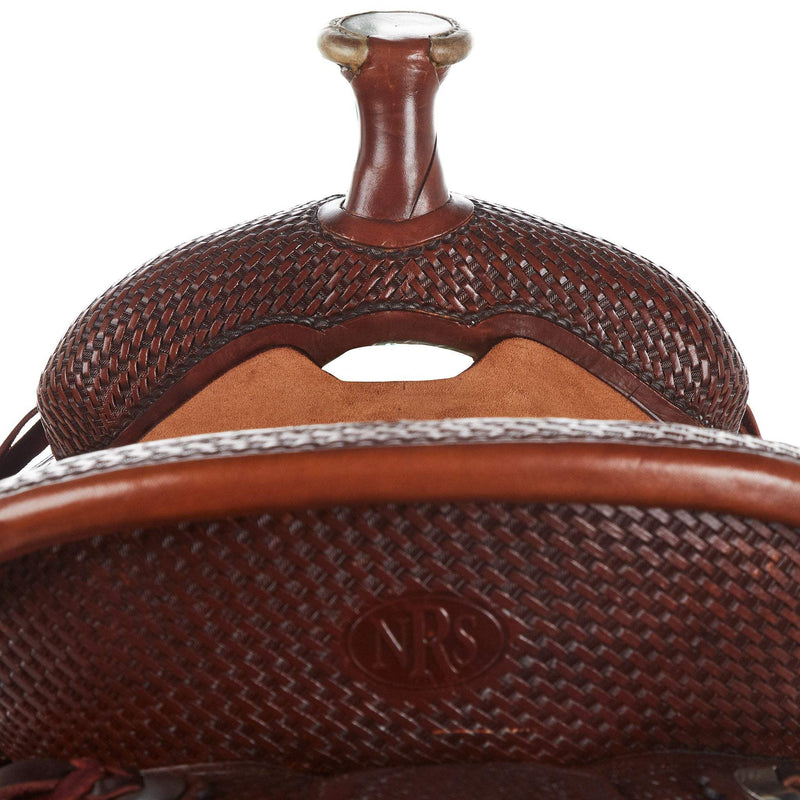 NRS Heavy Oil 1/2 Breed Mini Basket Stamp Team Roper