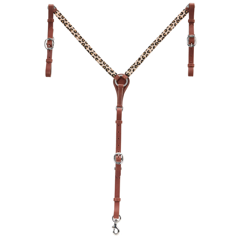 NRS Beaded Leopard Breast Collar