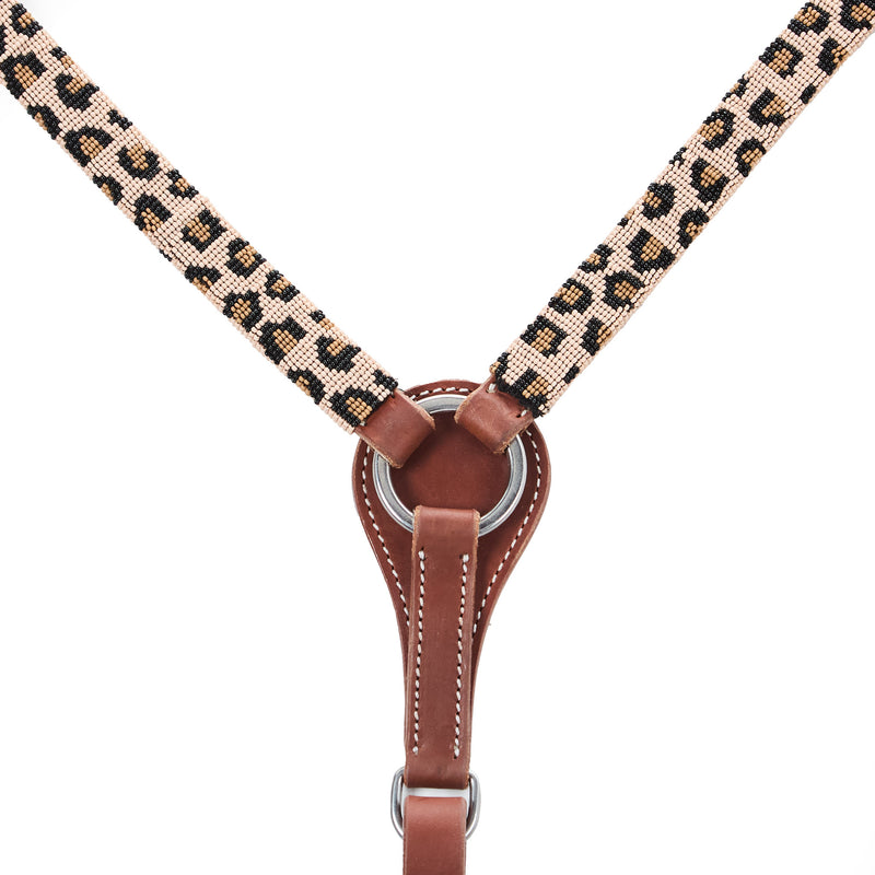 NRS Beaded Leopard Breast Collar