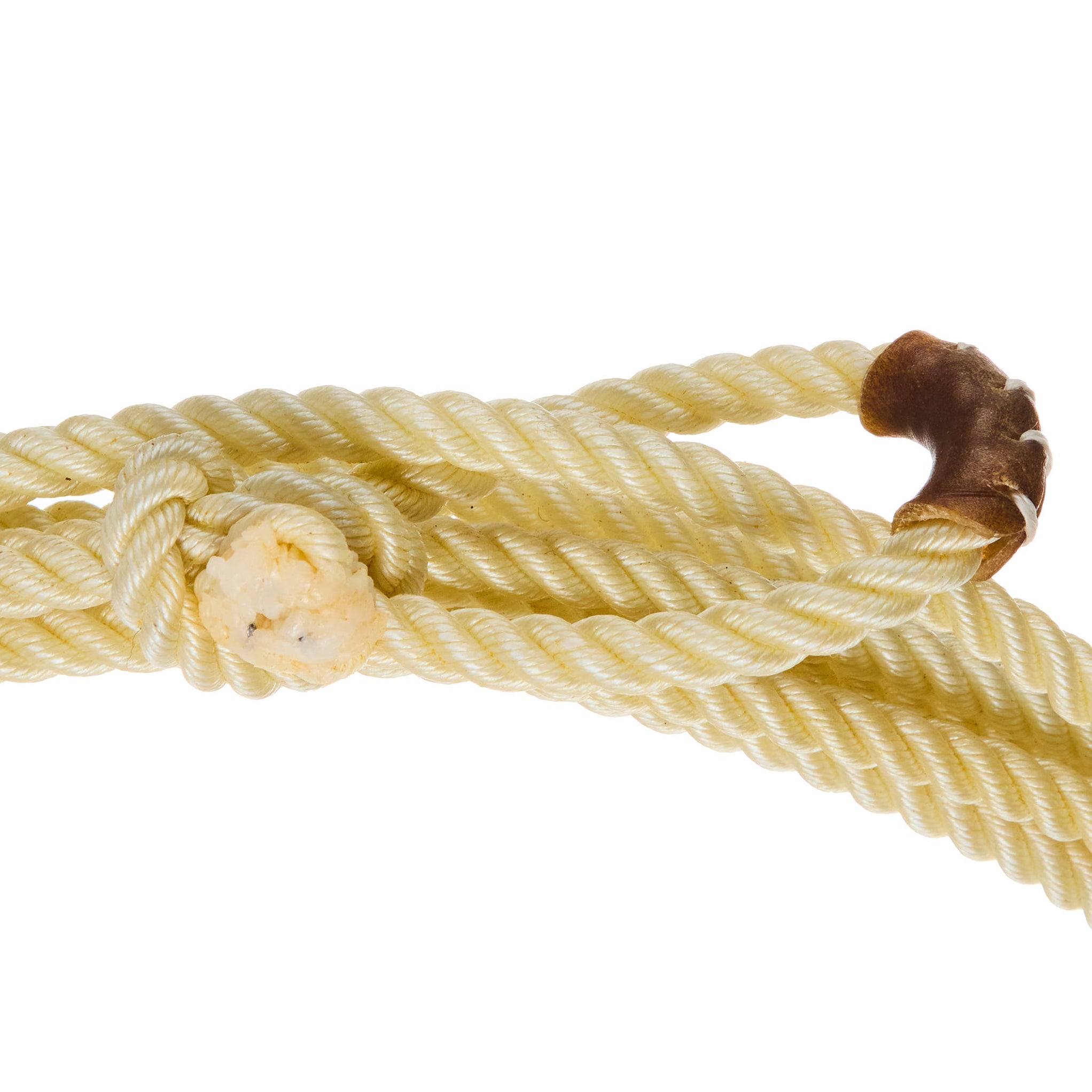 NRS Natural 3-Strand Core Poly 28ft Calf Rope