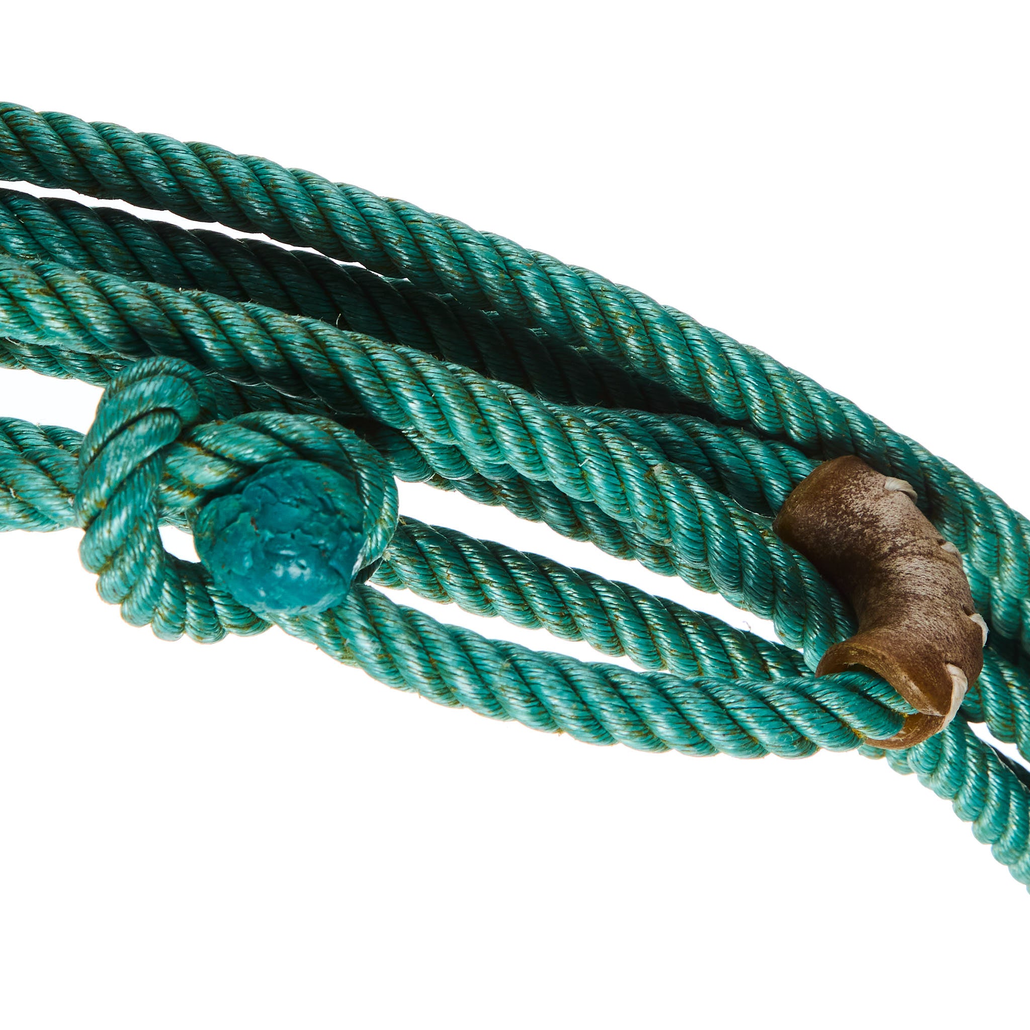 NRS Turquoise 4-Strand Poly 28ft Calf Rope