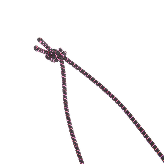 NRS Black and Pink Blood Knot Rope Bungee Strap