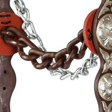 Blessing Bits Antique Swept Back Chain Mouth Bit