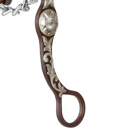 Blessing Bits Antique Swept Back Chain Mouth Bit