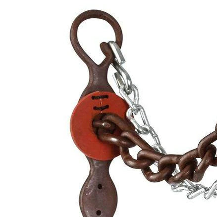 Blessing Bits Antique Swept Back Chain Mouth Bit