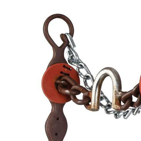 Blessing Bits Antique Swept Back Port Chain Bit