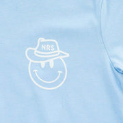 NRS Smiley Face Cowboy Hat Blue Tee