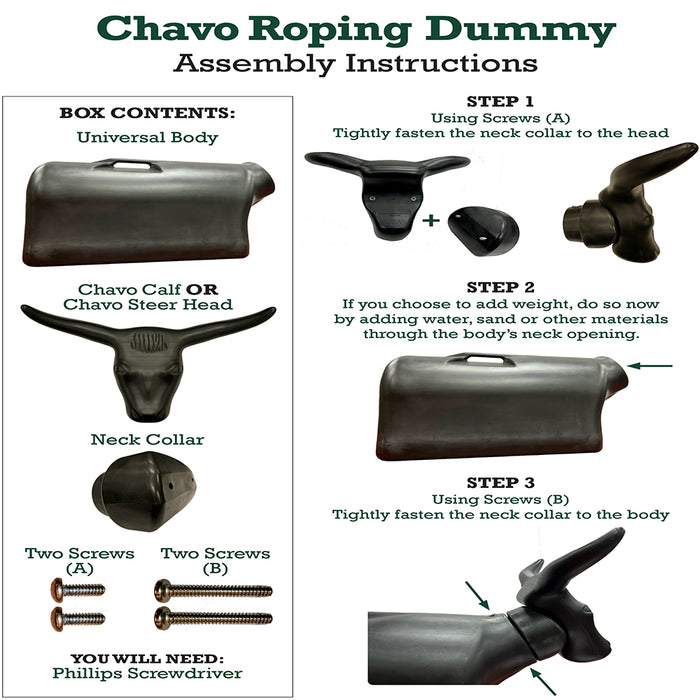 NRS Chavo the Calf Roping Dummy